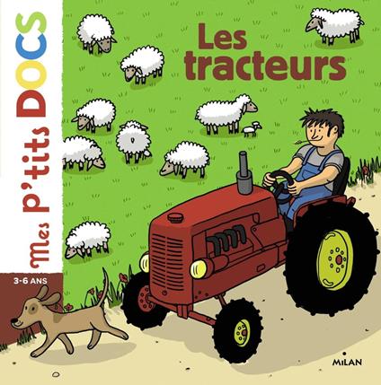 Les tracteurs - Stéphanie Ledu,Céline Decorte - ebook