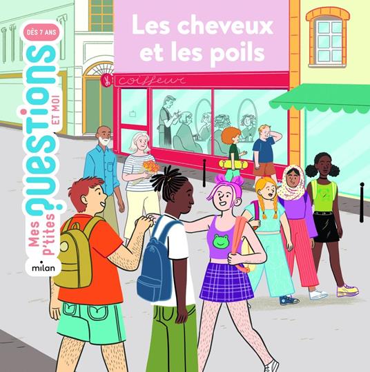 Les cheveux et les poils - Sophie Dussaussois,Giulia Sagramola - ebook