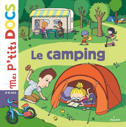 Le camping - Stéphanie Ledu,Ninie - ebook