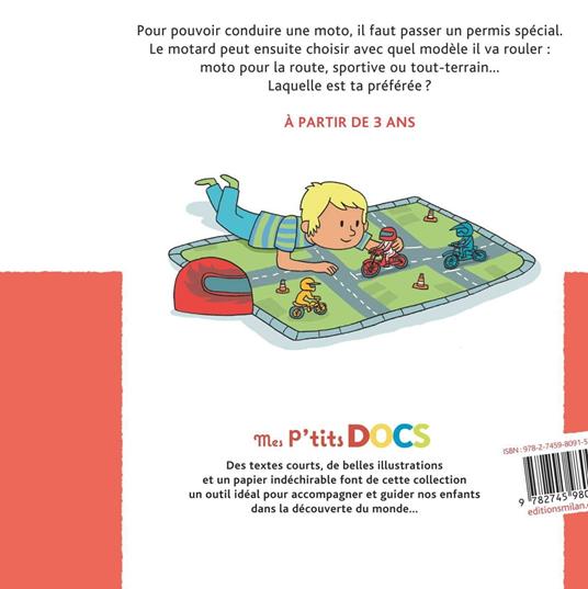 Les motos - Stéphanie Ledu,Matthieu Roda - ebook