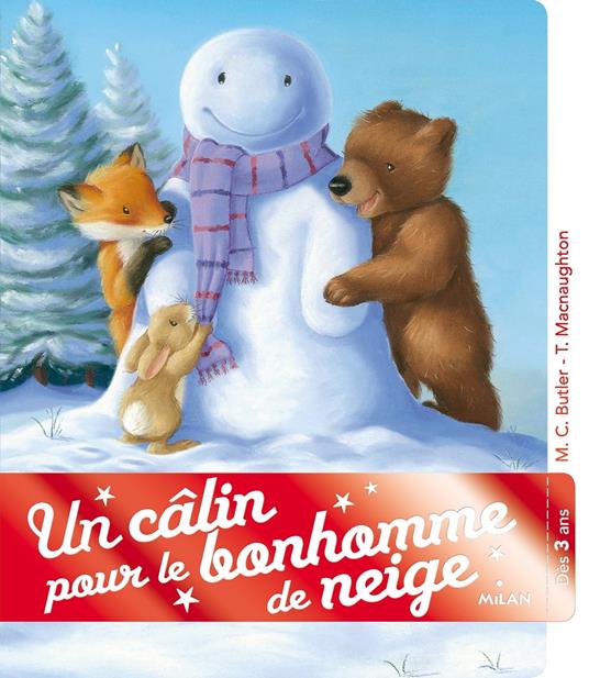 Un câlin pour le bonhomme de neige - M Christina Butler,Tina Macnaughton - ebook