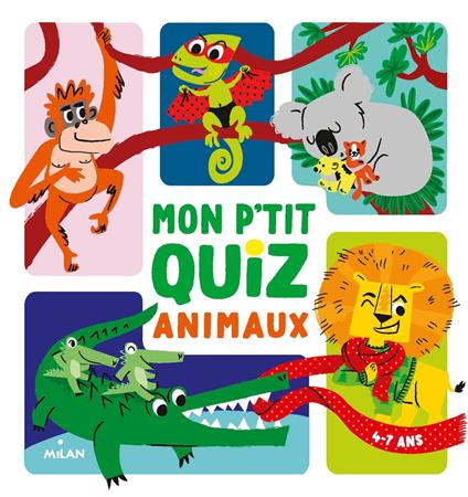 Mon p'tit quiz animaux - Alice Turquois - ebook
