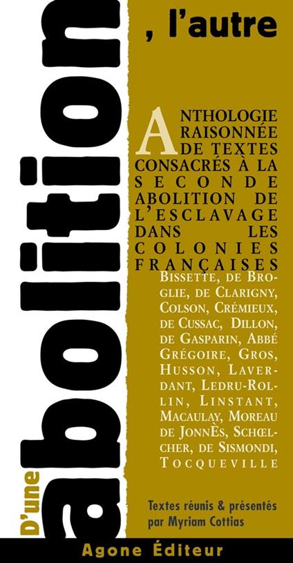 D’une abolition l’autre