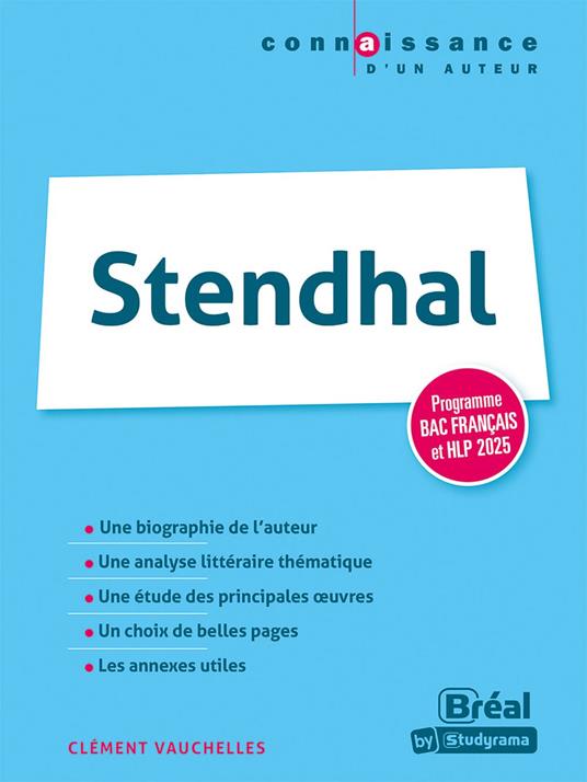Stendhal - Programme Bac français et HLP 2025