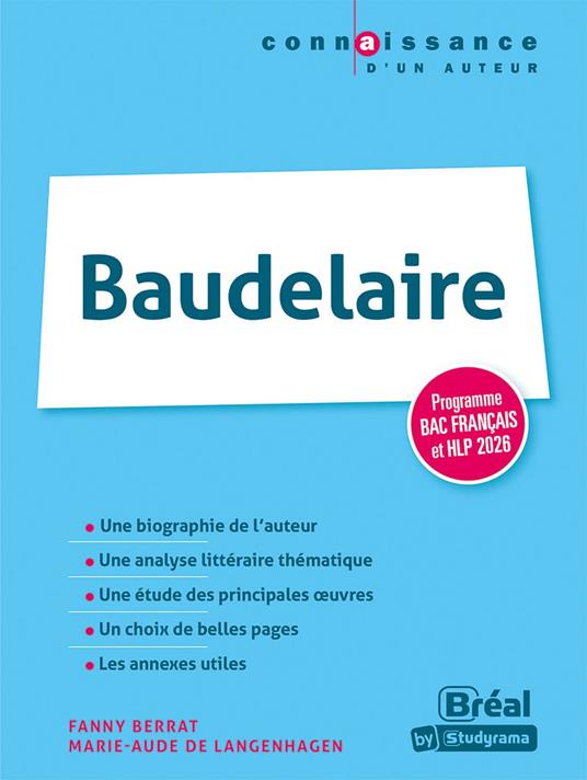 Baudelaire - Programme Bac français et HLP 2026