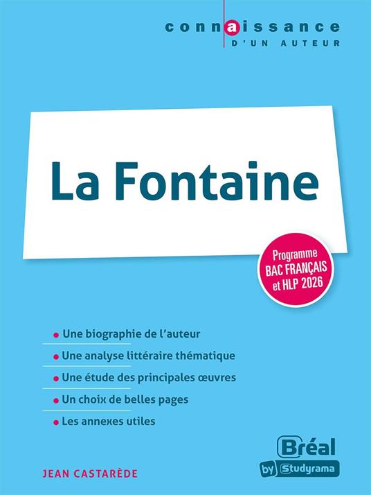 La Fontaine - Programme Bac français et HLP 2026