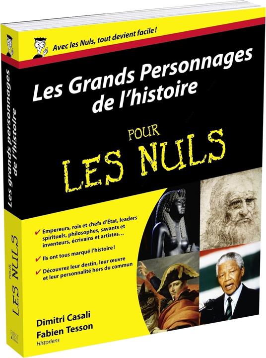 Les grands personnages de l'Histoire pour les nuls