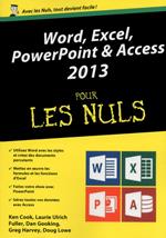 Word, Excel, Powerpoint & Access 2013 mégapoche pour les nuls