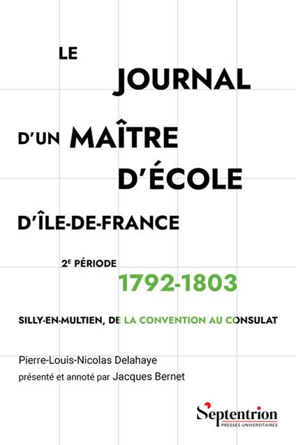 Le journal d’un maître d’école d’Île-de-France