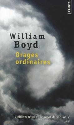 Orages Ordinaires - William Boyd - cover