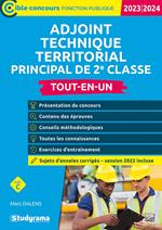 Adjoint technique territorial principal de 2e classe - Tout-en-un - Catégorie C - Concours 2023-2024