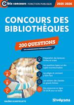 Concours des bibliothèques - 200 questions - Catégories A, B et C -?Édition 2025-2026