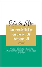 Scheda libro La resistibile ascesa di Arturo Ui (analisi letteraria di riferimento e riassunto completo)