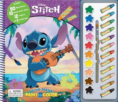 Disney Stitch Deluxe Poster Paint & Color - cover