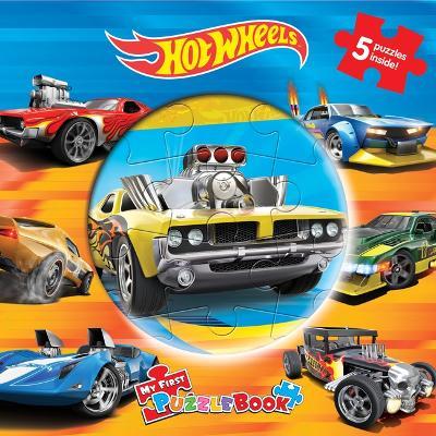 Mattel Hot Wheels My First Puzzle Book - cover