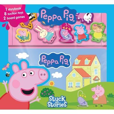 Hasbro Peppa Pig Stuck on Stories - Phidal Publishing Inc. - cover