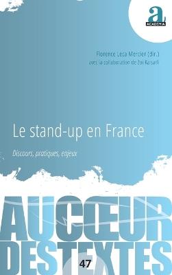 Le stand-up en France: Discours, pratiques, enjeux - Florence Leca Mercier,Zoi Kaisarli - cover