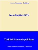 Traité d'économie politique