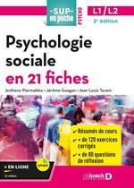 Psychologie sociale en 21 fiches - Licences 1 et 2