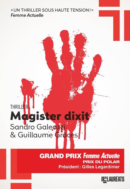 Magister Dixit - Prix Femme actuelle du Thriller 2020