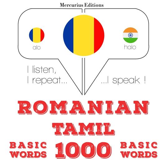 Tamil - Romania: 1000 de cuvinte de baza