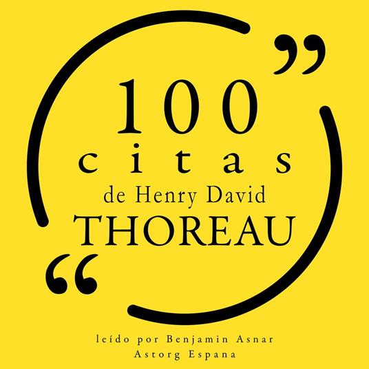100 citas de Henry-David Thoreau