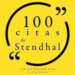 100 citas de Stendhal