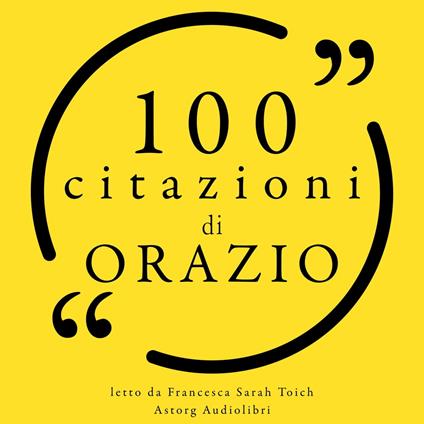 100 citazioni di Orazio