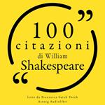 100 citazioni di William Shakespeare