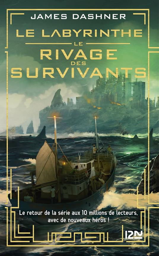 Le Labyrinthe - Tome 1 Le rivage des survivants - James Dashner,Guillaume FOURNIER - ebook