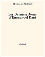 Les Derniers Jours d'Emmanuel Kant