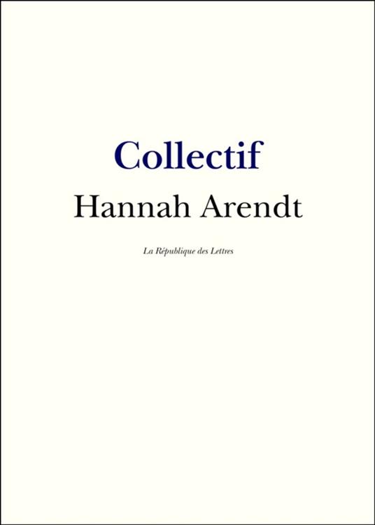 Hannah Arendt