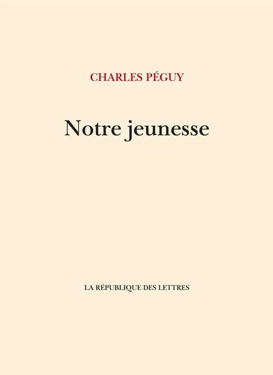 Notre jeunesse