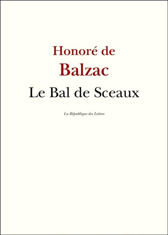 Le Bal de Sceaux