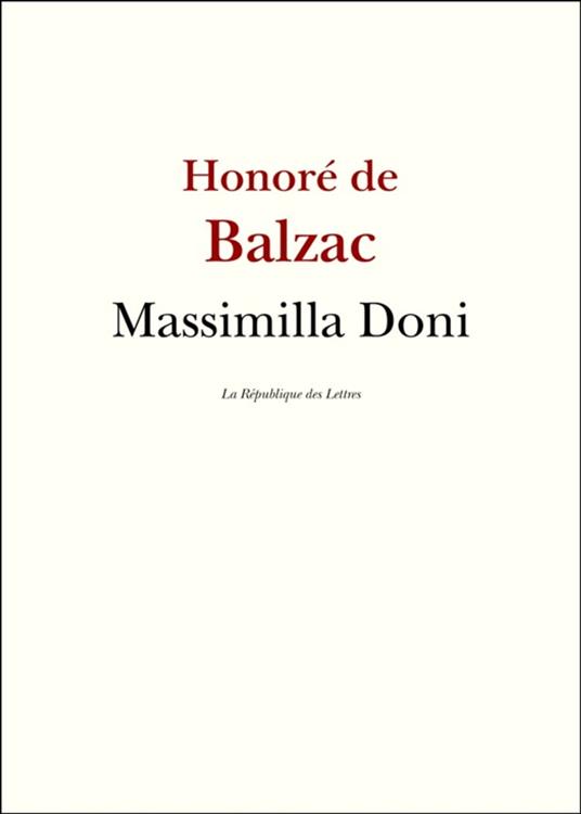 Massimilla Doni