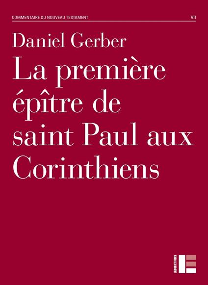 La première épître de saint Paul aux Corinthiens