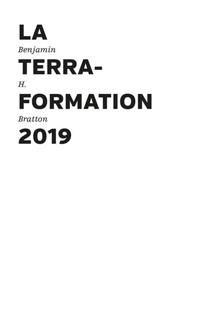 La Terraformation 2019
