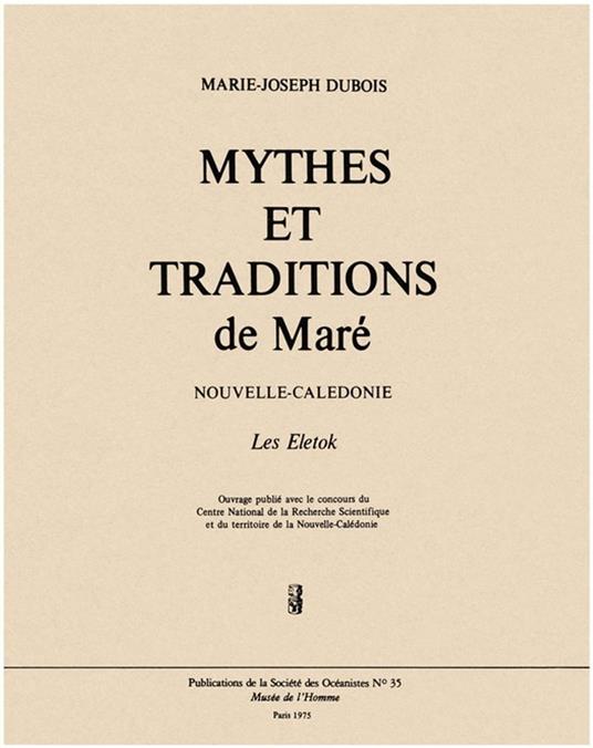 Mythes et traditions de Maré