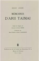 Mémoires d'Arii Taimai