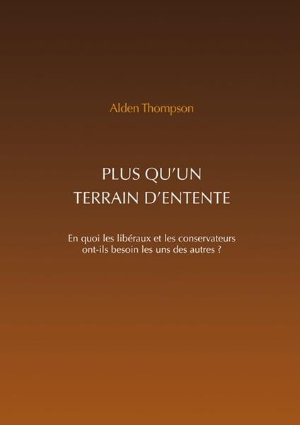 Plus qu'un terrain d'entente