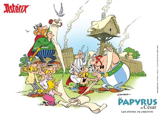 Asterix - Le Papyrus de César -N36 - Les étapes de création