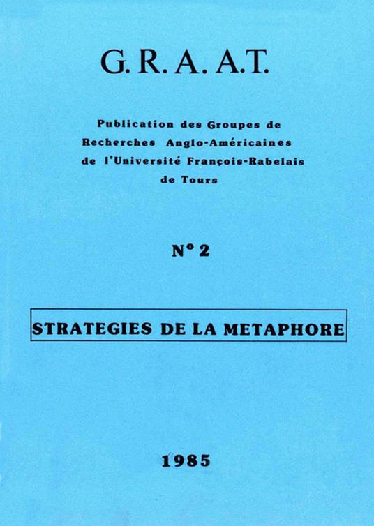 Stratégies de la métaphore