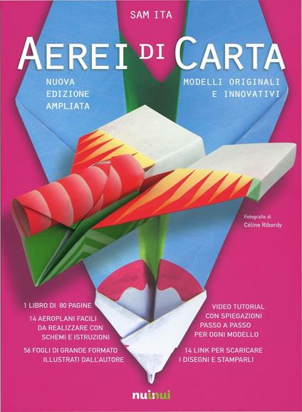 Aerei di carta. Modelli originali e innovativi. Ediz. illustrata - Sam Ita - copertina