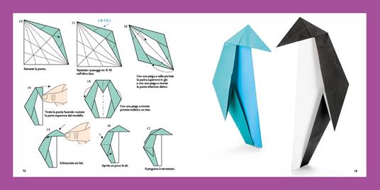 Kit gigante origami. 20 colori arcobaleno. Ediz. a colori. Con carta da origami - Pasquale D'Auria - 3