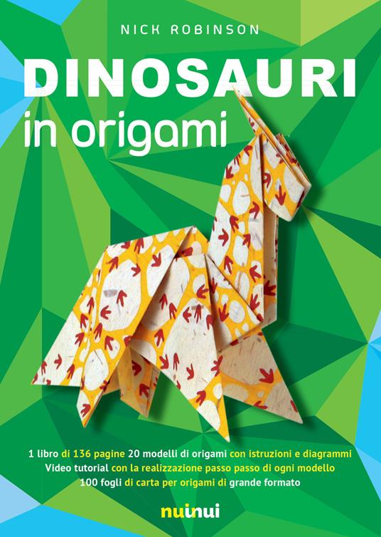 Dinosauri in origami - copertina