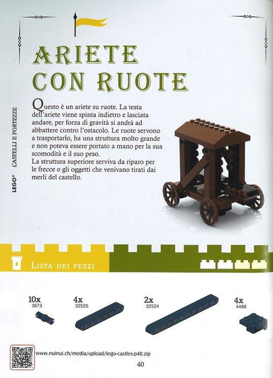 Castelli e fortezze Lego. Costruisci il tuo mondo medievale. Ediz. a colori. Con Contenuto digitale per accesso online - Jody Padulano - 3