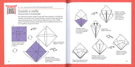 Origami giapponesi. Strappa e piega. Con Contenuto digitale per accesso on line - Vanda Battaglia,Pasquale D'Auria,Francesco Decio - 2