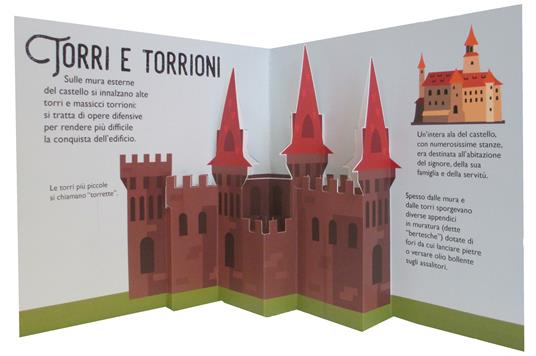 Castelli. Libro pop up. Ediz. a colori - David Hawcock - 3
