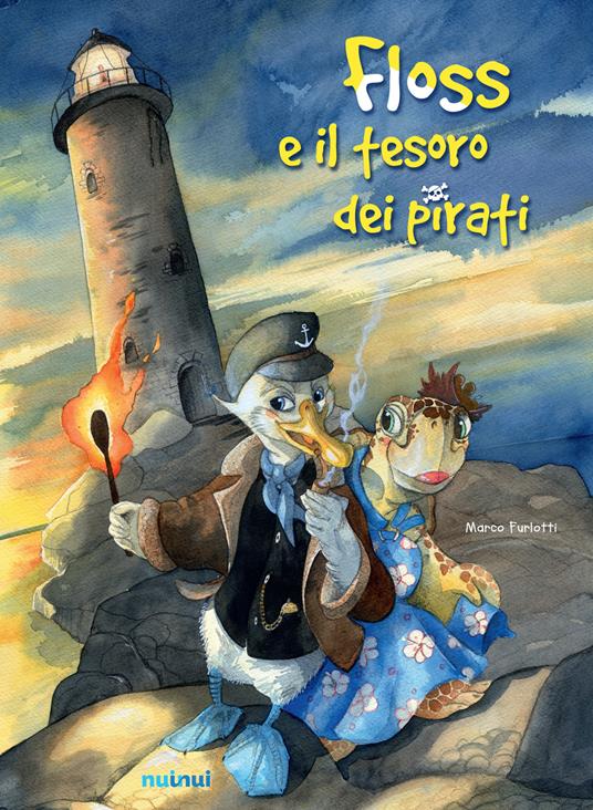 Floss e il tesoro dei pirati - Marco Furlotti - copertina