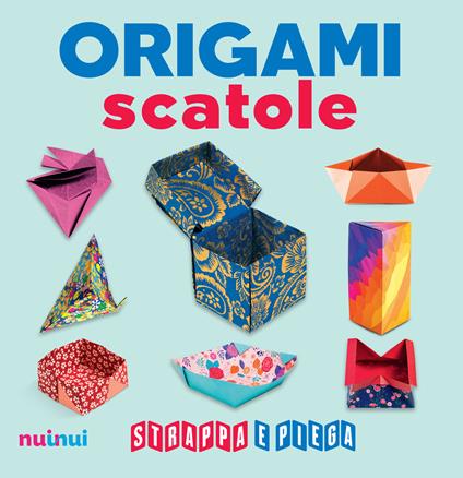 Origami scatole. Strappa e piega. Con Contenuto digitale per accesso on line - copertina